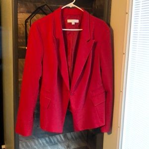 Red blazer